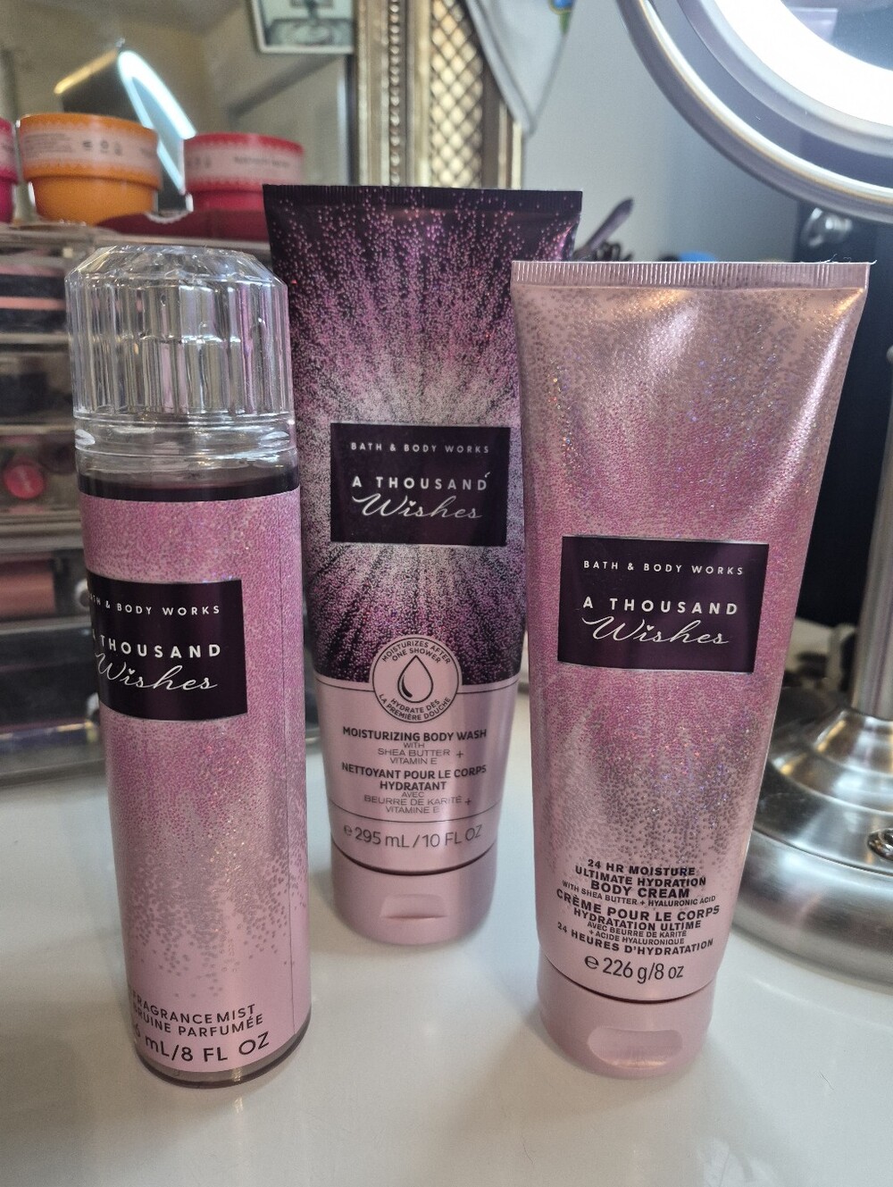 Bath and Body Works A Thousand Wishes Set